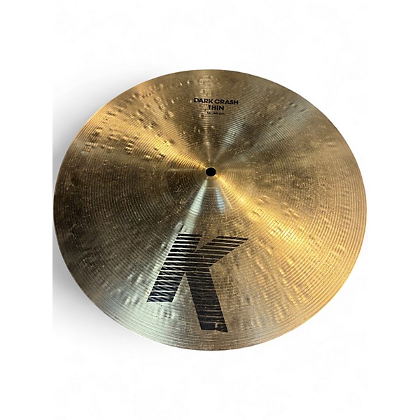 Used Zildjian 16in K Thin Dark Crash Cymbal