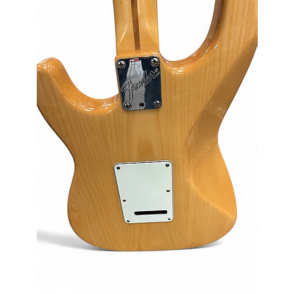 Vintage 1991 Fender STRAT PLUS Natural Solid Body Electric Guitar