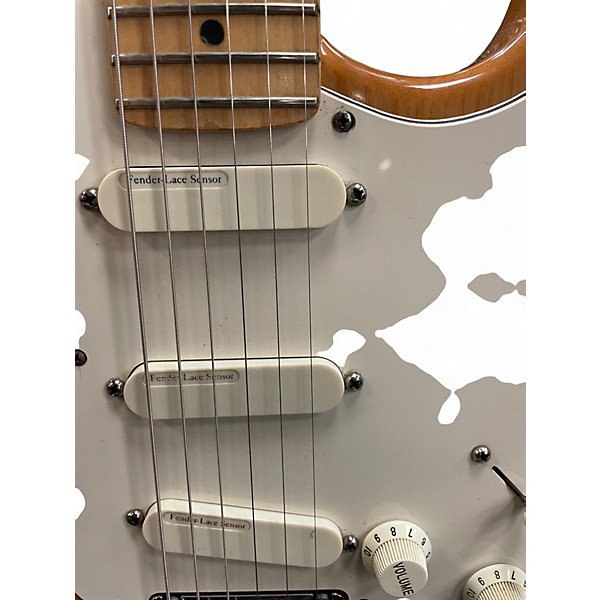 Vintage 1991 Fender STRAT PLUS Natural Solid Body Electric Guitar