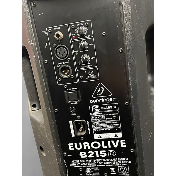Used Behringer EUROLIVE215D Sound Package