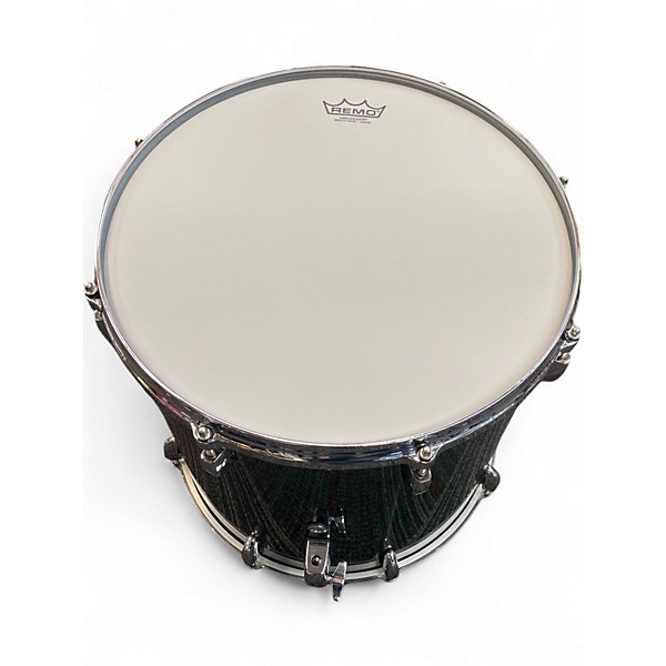 Used Pearl 4 Piece Masters Custom Extra MRX Emerald Mist Drum Kit