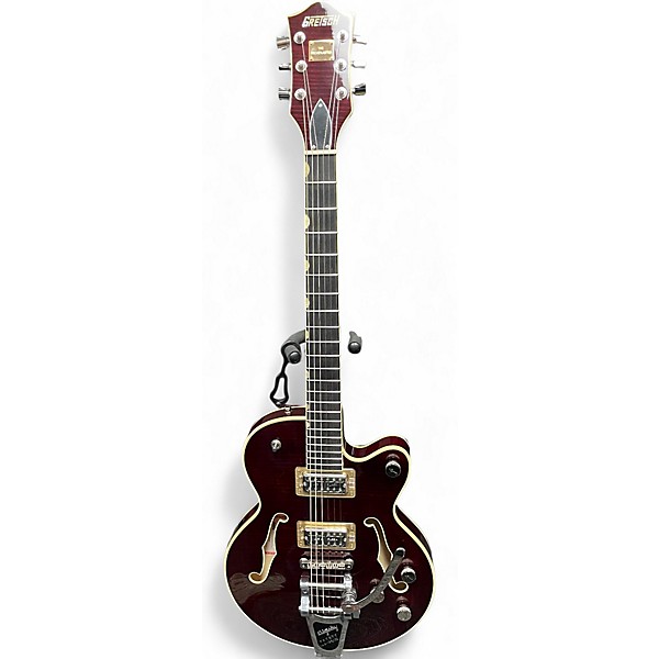 Used Gretsch Guitars "The Broadkaster" G6659T-DCHFM Dark Cherry Stain Hollow Body Electric Guitar