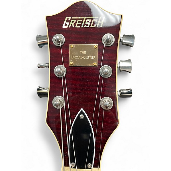 Used Gretsch Guitars "The Broadkaster" G6659T-DCHFM Dark Cherry Stain Hollow Body Electric Guitar