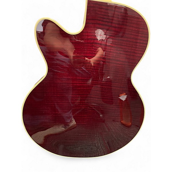 Used Gretsch Guitars "The Broadkaster" G6659T-DCHFM Dark Cherry Stain Hollow Body Electric Guitar