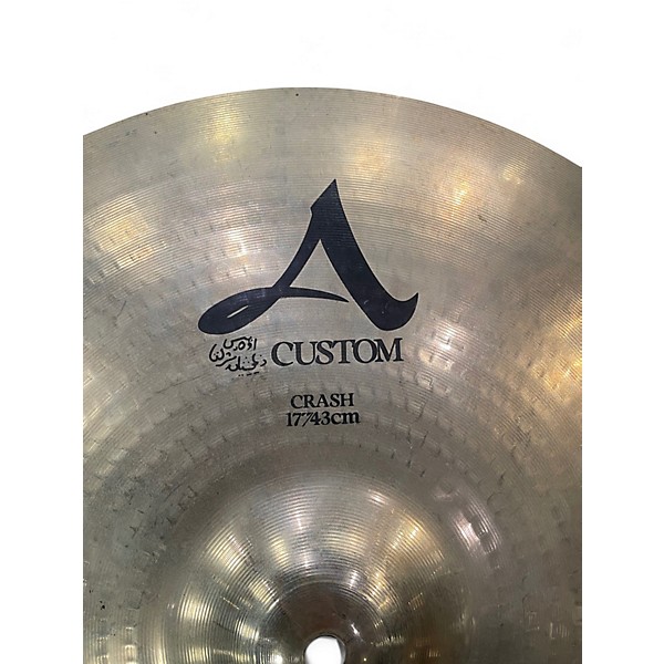 Used Zildjian 16in A Custom Crash Cymbal