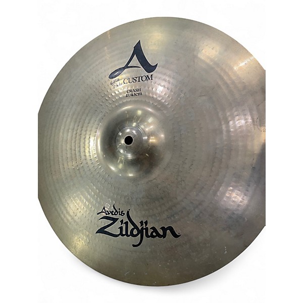 Used Zildjian 16in A Custom Crash Cymbal