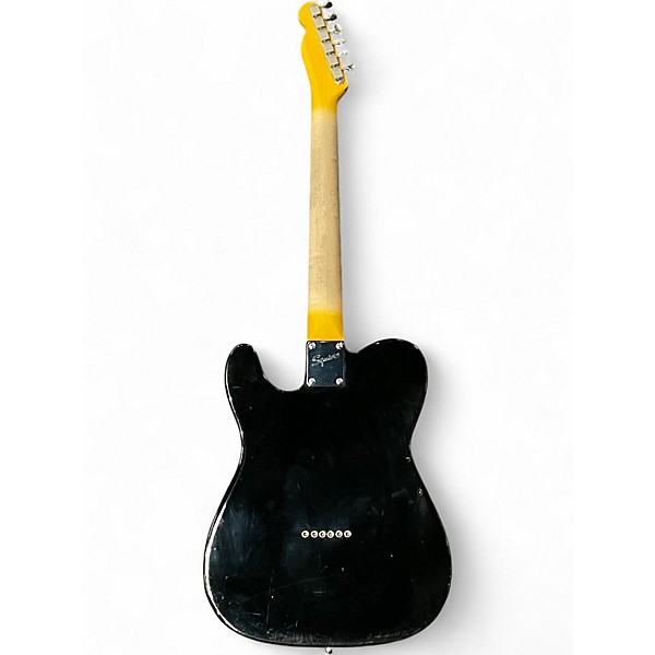 Used Partscaster T style HH Black Solid Body Electric Guitar