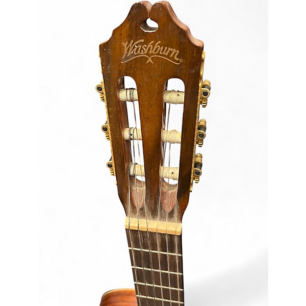 Used Washburn C80S Natural Classical Acoustic Guitar