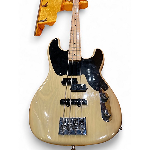 Used 2001 Fender Custom Shop P Bass Custom Blonde Electric Bass Guitar