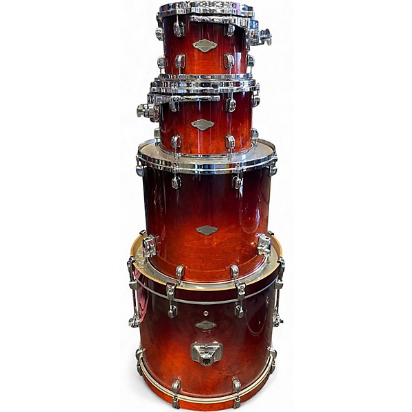 Used TAMA 8 Piece Starclassic Performer Faded Cherry Drum Kit