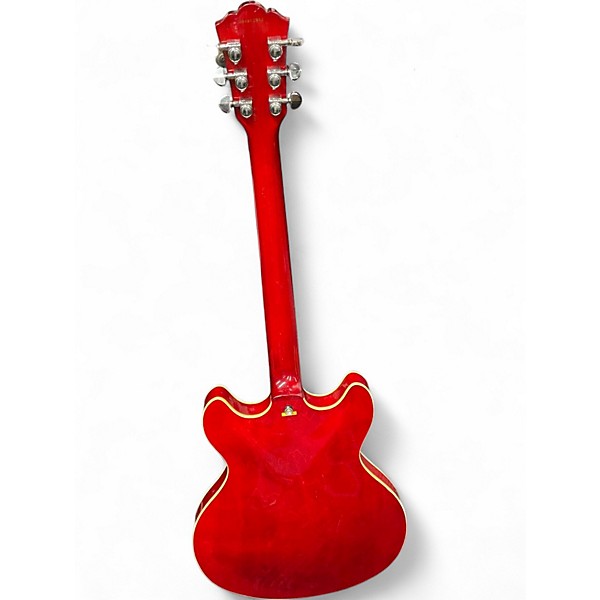 Used Washburn HB30 Cherry Hollow Body Electric Guitar