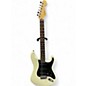 Used 2013 Fender American Deluxe Stratocaster Olympic Pearl Solid Body Electric Guitar thumbnail
