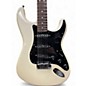 Used 2013 Fender American Deluxe Stratocaster Olympic Pearl Solid Body Electric Guitar