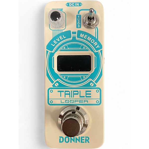 Used Donner TRIPLE LOOPER Pedal