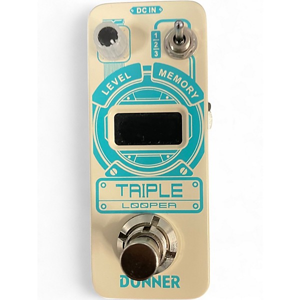 Used Donner TRIPLE LOOPER Pedal