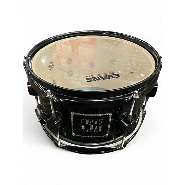 Used PDP by DW 8in BLACKOUT SNARE BLACK Drum