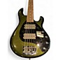 Used Ernie Ball Music Man Stingray HH 5 String Fallout Green Electric Bass Guitar