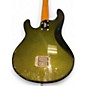 Used Ernie Ball Music Man Stingray HH 5 String Fallout Green Electric Bass Guitar