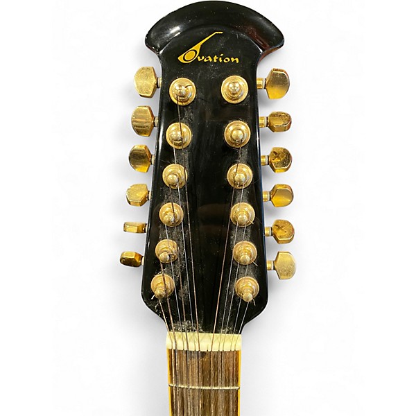 Used Ovation CC245 Celebrity 2 Color Sunburst 12 String Acoustic Electric Guitar