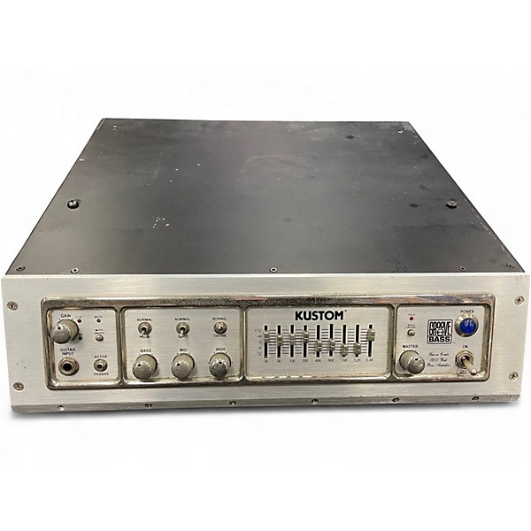 Used Kustom Groove Bass 1200 Bass Amp Head | Guitar Center