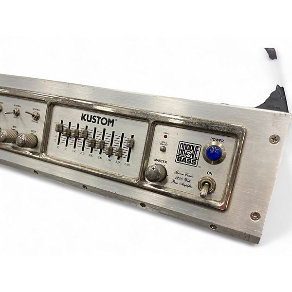 Used Kustom Groove Bass 1200 Bass Amp Head | Guitar Center