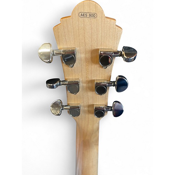 Used Yamaha AES800 RED Solid Body Electric Guitar