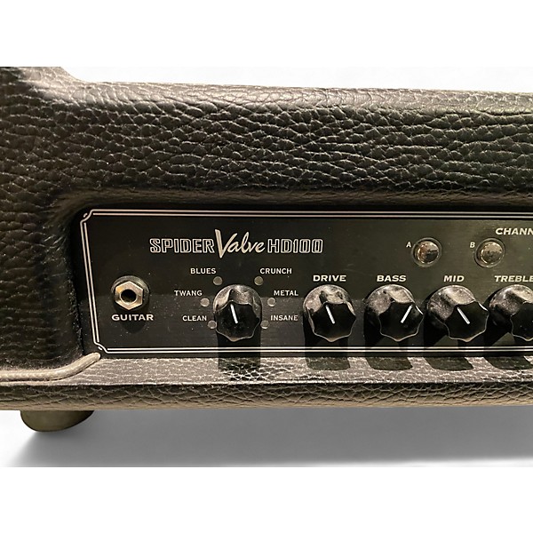 Used Line 6 Spider Valve HD100 Tube Guitar Amp Head