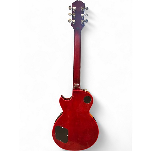 Used Epiphone Les Paul Custom Widow Red to Black Fade Solid Body Electric Guitar