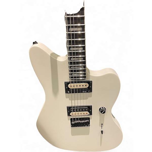 Used Fender Jim Root Signature Jazzmaster White Solid Body Electric Guitar