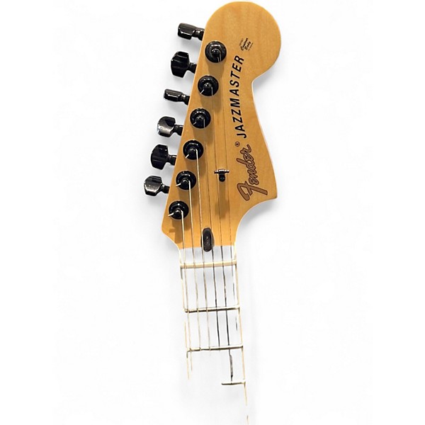 Used Fender Jim Root Signature Jazzmaster White Solid Body Electric Guitar