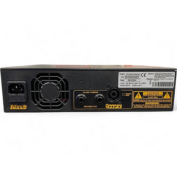 Used Markbass Little Mark Vintage 58R Tube Bass Amp Head