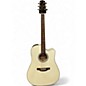 Used Takamine gd37ce Pearl White Acoustic Electric Guitar thumbnail