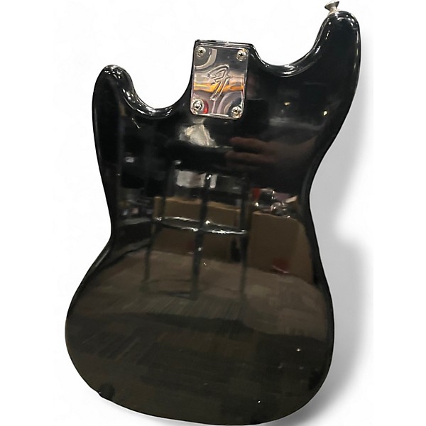 Vintage 1978 Fender Musicmaster Black Electric Bass Guitar