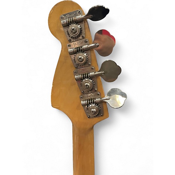 Vintage 1978 Fender Musicmaster Black Electric Bass Guitar