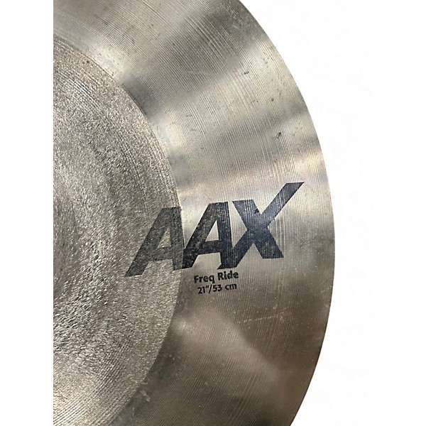 Used SABIAN 21in AAX Freq Ride Cymbal