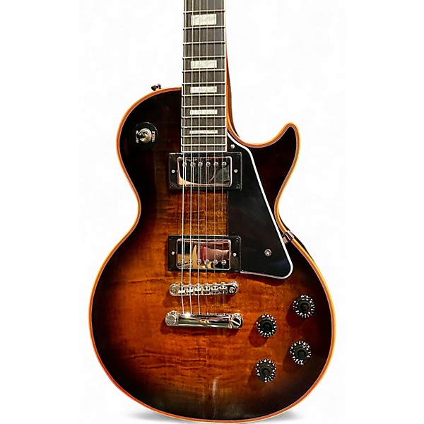 Used Epiphone Les Paul Custom Widow Orange Burst Solid Body Electric Guitar