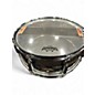 Used Pearl 14X5.5 Steel Shell Snare Mirror Chrome Drum