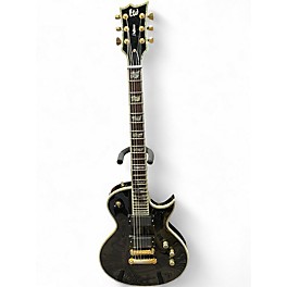 Used ESP LTD EC1000 Deluxe Black Solid Body Electric Guitar