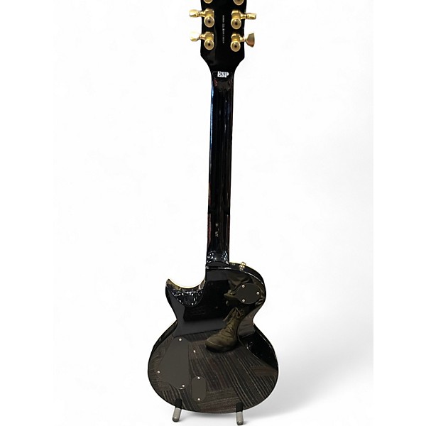 Used ESP LTD EC1000 Deluxe Black Solid Body Electric Guitar