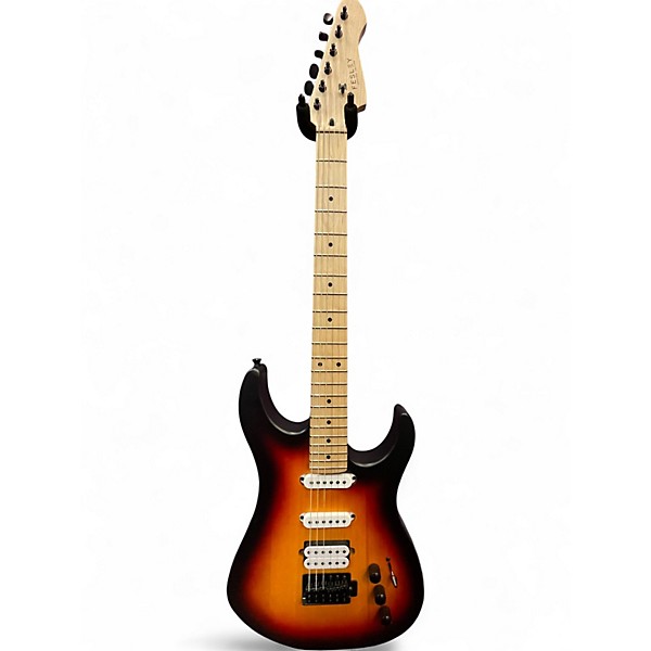 Used Fesley FST400M Sunburst Solid Body Electric Guitar