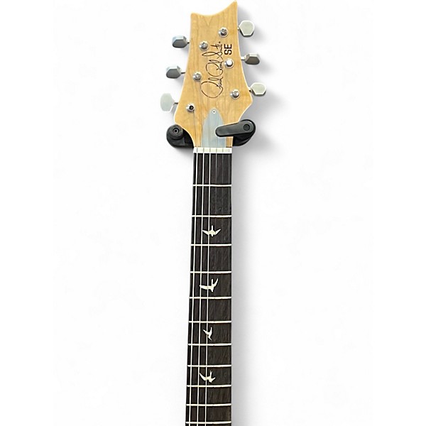 Used PRS SE Silver Sky magenta Solid Body Electric Guitar