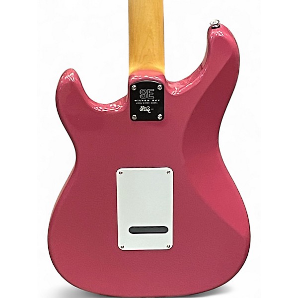 Used PRS SE Silver Sky magenta Solid Body Electric Guitar