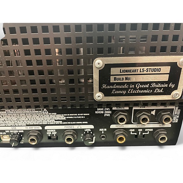 Used Laney L5 LIONHEART Tube Guitar Amp Head