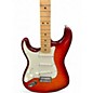 Used Fender Standard Stratocaster Plus Top Left Handed aged cherry burst Electric Guitar