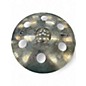Used Turkish 18in META BRILLIANT HOLEY Cymbal thumbnail