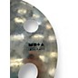 Used Turkish 18in META BRILLIANT HOLEY Cymbal