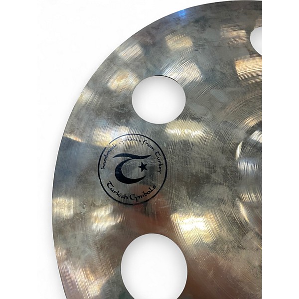 Used Turkish 18in META BRILLIANT HOLEY Cymbal