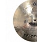 Used Istanbul Agop 15in xist 15in power hi hat pair Cymbal