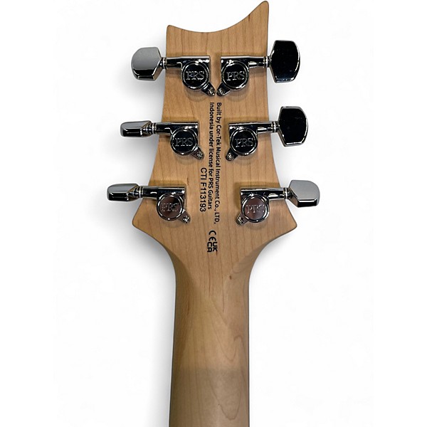 Used PRS SE CE Satin Red Solid Body Electric Guitar