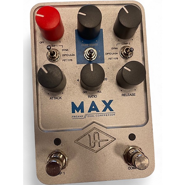 Used Universal Audio Max Preamp Dual Compressor Effect Pedal